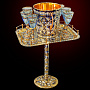 Набор для шампанского "Волшебство" Златоуст, фотография 1. Интернет-магазин ЛАВКА ПОДАРКОВ